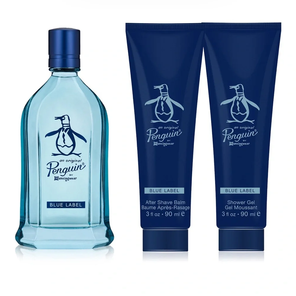 Original Penguin Men's 3-Pc. Blue Label Gift Set